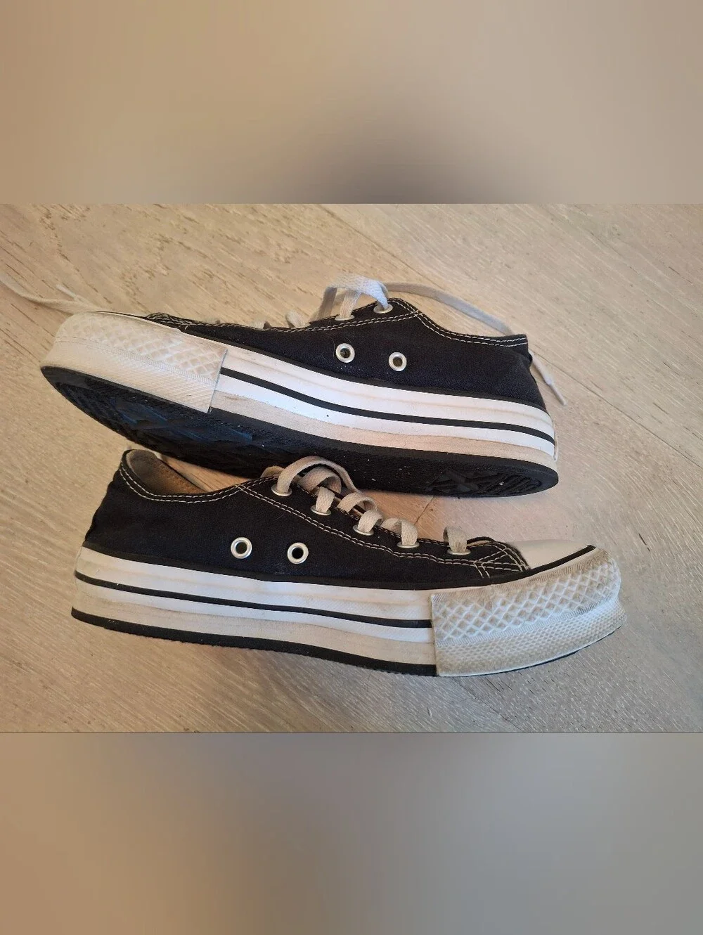 Converse Platform Kids Lace-Up Sneakers Chuck Taylors